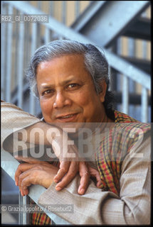 sept 1999, Mantova: nobel prize Muhammad Yunus ©Grazia Ippolito/Rosebud2