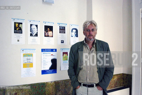 Italian literary critic Silvio Perrella, director of literary award Premio Napoli ©Grazia Ippolito/Rosebud2