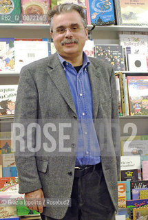 Paolo Cucchiarelli, italian journalist writer at the book introduction Il segreto di Piazza Fontana in Milan  Grazia Ippolito / Blackarchives ©Grazia Ippolito/Rosebud2