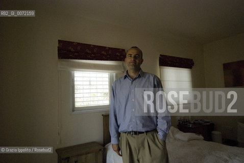 Israeli fiction writer Alon Hilu, in his house in Rananah, Tel Aviv  Grazia Ippolito / Blackarchives ©Grazia Ippolito/Rosebud2