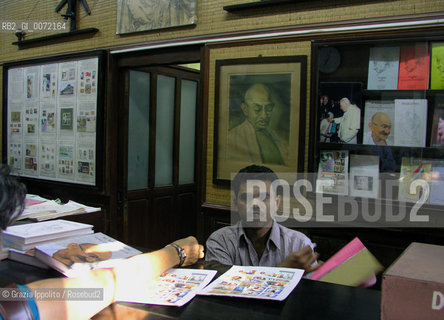 Mahatma Gandhis Museum in Mumbay, ticket office, hall(Valori multipli) ©Grazia Ippolito/Rosebud2