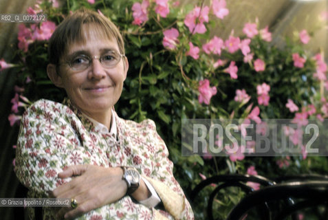 Italian writer Susanna Tamaro, in Milan ©Grazia Ippolito/Rosebud2