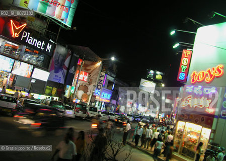 Bangalore, main street Brigade road ©Grazia Ippolito/Rosebud2