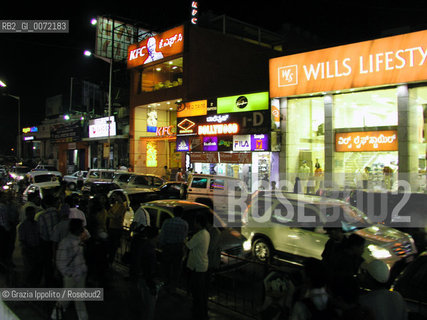 Bangalore, main street Brigade road ©Grazia Ippolito/Rosebud2