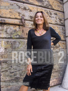 Rosa Matteucci,italian writer in Mantua 9/07, ©Grazia Ippolito/Rosebud2