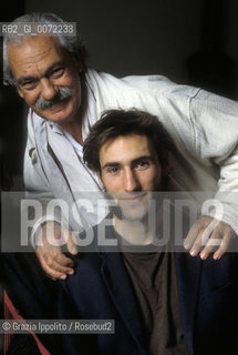 TIZIANO TERZANI  with his son FOLCO ©Grazia Ippolito/Rosebud2