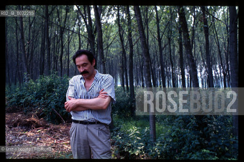 1996, Piemonte: italian fiction writer Sebastiano Vassalli in his birthplace ©Grazia Ippolito/Rosebud2