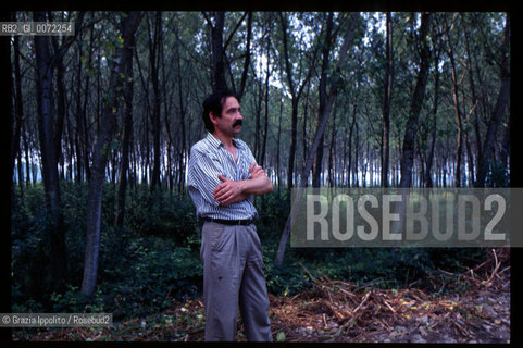 1996, Piemonte: italian fiction writer Sebastiano Vassalli in his birthplace ©Grazia Ippolito/Rosebud2