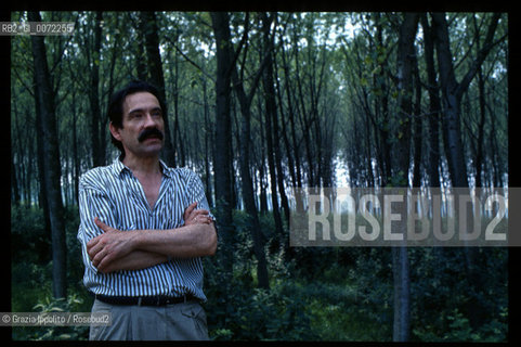 1996, Piemonte: italian fiction writer Sebastiano Vassalli in his birthplace ©Grazia Ippolito/Rosebud2