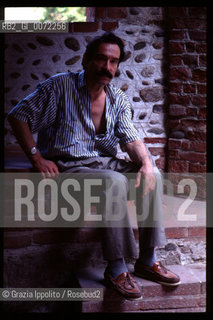 1996, Piemonte: italian fiction writer Sebastiano Vassalli in his birthplace ©Grazia Ippolito/Rosebud2