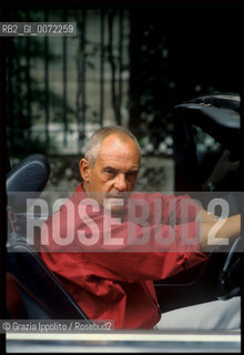 june 2000, Milano: italian writer Roberto Mussapi  Grazia Ippolito / Blackarchives ©Grazia Ippolito/Rosebud2