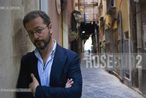 Writer Diego De Silva, in Salerno, 10-2008 ©Grazia Ippolito/Rosebud2