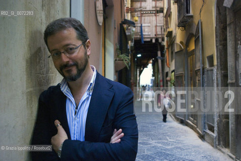 Writer Diego De Silva, in Salerno, 10-2008 ©Grazia Ippolito/Rosebud2