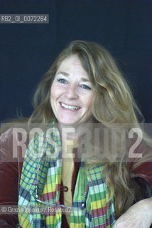 Writer Gloria Germani, writer about indian philosophy, in Milan, ©Grazia Ippolito/Rosebud2