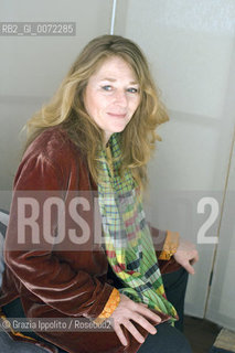 Writer Gloria Germani, writer about indian philosophy, in Milan, ©Grazia Ippolito/Rosebud2