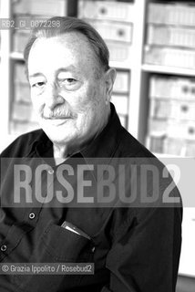 Writer and translater from english, Lodovico Terzi in Milano ©Grazia Ippolito/Rosebud2