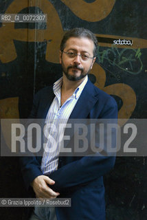 Writer Diego De Silva, in Salerno, 10-2008 ©Grazia Ippolito/Rosebud2