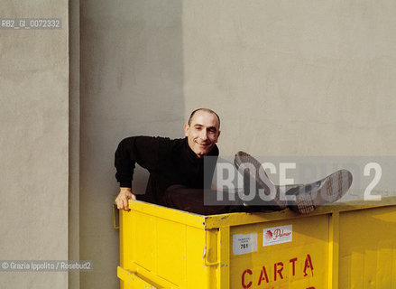 Alberto Castelvecchi, italian publisher, in his house in Rome ©Grazia Ippolito/Rosebud2