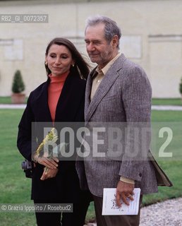 American writer Ed Mc Bain  with his wife in Mantova ©Grazia Ippolito/Rosebud2