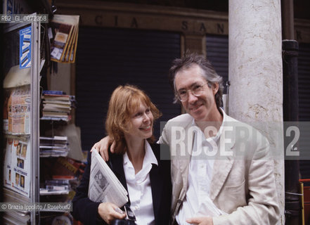 Writer Ian Mc Ewan and his wife in Mantova ©Grazia Ippolito/Rosebud2