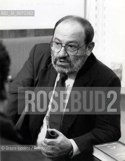 Umberto Eco ©Grazia Ippolito/Rosebud2