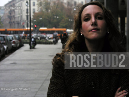 Marisha Pessl,american writer in Milan ©Grazia Ippolito/Rosebud2