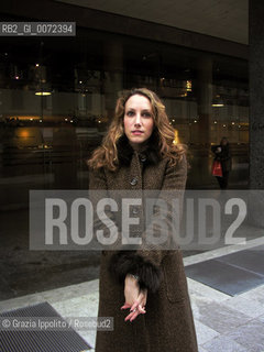 American writer Marisha Pessl, in Milan ©Grazia Ippolito/Rosebud2