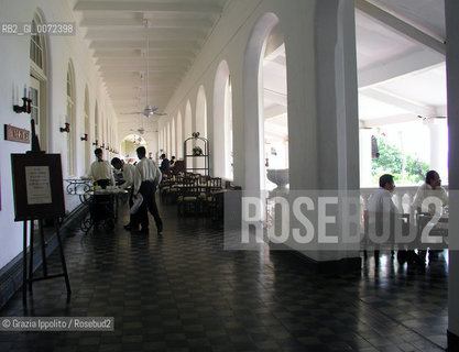 Galle Face Hotel in Colombo, Sri Lanka, terrace ©Grazia Ippolito/Rosebud2