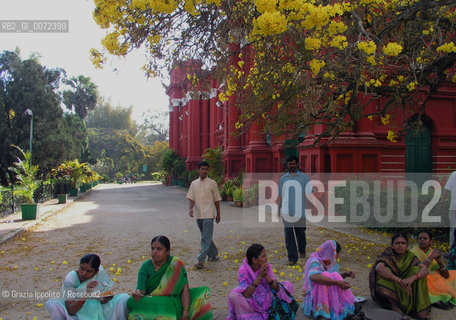 Bangalore, Karnataka, Indian people in the central street ©Grazia Ippolito/Rosebud2