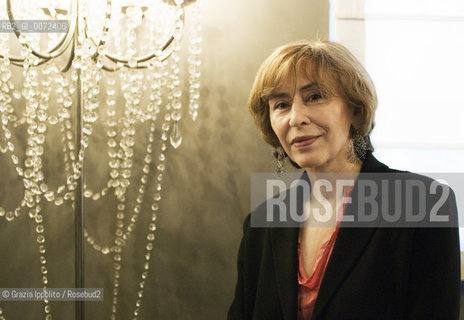 Iranian writer Azar Nafisi, author of Reading Lolita in Teheran, in Milan ©Grazia Ippolito/Rosebud2