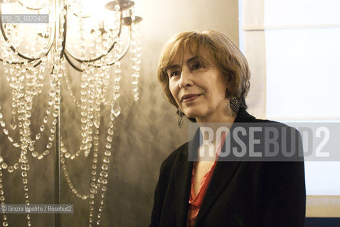 Iranian writer Azar Nafisi, author of Reading Lolita in Teheran, in Milan ¬ ©Grazia Ippolito/Rosebud2