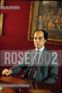 Business man, petroleur, Gian Marco Moratti, in his office in Milan ©Grazia Ippolito/Rosebud2