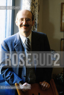 Giuseppe Scaraffia, italian writer, french literature expert, in his house in Rome ©Grazia Ippolito/Rosebud2