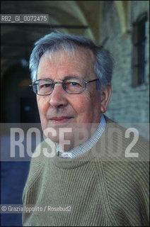 Italian journalist Mario Passi, of LUnità, in Parma ©Grazia Ippolito/Rosebud2