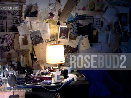 The living room of artist american french born Louise Bourgeois, where at sunday she receives artists, its called salon9/23/2007 ©Grazia Ippolito/Rosebud2