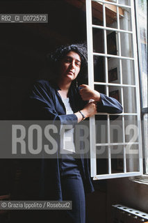 Writer Melania Mazzucco, in her house in Rome ©Grazia Ippolito/Rosebud2