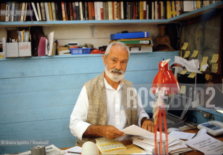 Italian writer and journalist Tiziano Terzani ©Grazia Ippolito/Rosebud2