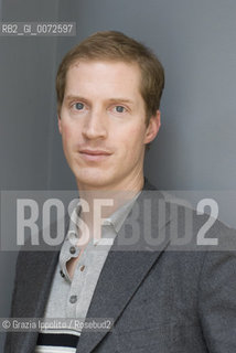 American writer Andrew Sean Greer, in Milan, 2/ 2009 ©Grazia Ippolito/Rosebud2