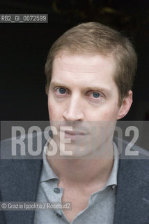 American writer Andrew Sean Greer, in Milan , Italy, 2/2009 ©Grazia Ippolito/Rosebud2