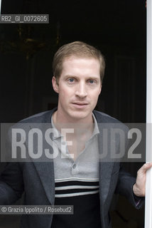 American writer Andrew Sean Greer, in Milan, Italy, 2/2009 ©Grazia Ippolito/Rosebud2