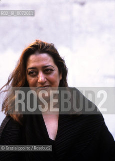 Iranian architect, Zaha Hadid, in Venice ©Grazia Ippolito/Rosebud2