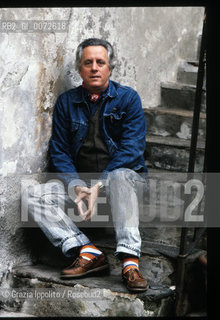 Italian poet Antonio Porta in Milan ©Grazia Ippolito/Rosebud2