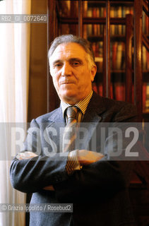 Italian publisher of Longanesi Mario Spagnol, in his studio in Milan ©Grazia Ippolito/Rosebud2