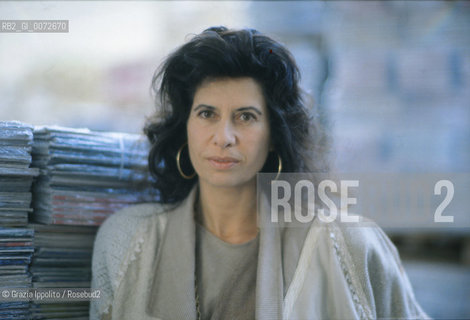 Italian journalist and astrolog Susanna Schimperna, in Rome ©Grazia Ippolito/Rosebud2