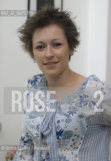 Italian young writer, Gaia Rayneri, finalist at Edoardo Kihlgren Prize , in Milan ©Grazia Ippolito/Rosebud2