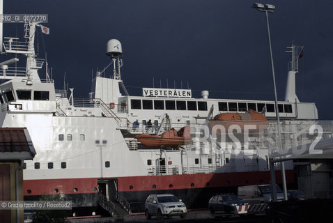 Postal ship Hurtigruten, in Norway is used both for Postal  and tourism ©Grazia Ippolito/Rosebud2