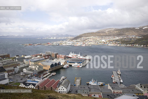 Hammerfest a town with harbour in the north of Norway ©Grazia Ippolito/Rosebud2