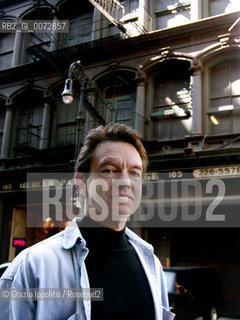 Lawrence Wright, Publitzer Price Winner, New York, Mercer Street, 09/07 ©Grazia Ippolito/Rosebud2