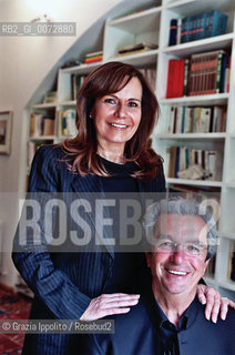 Hnry and Dominique Chenot , in their studio at SPA of Chenot Health Club at Grand Hotel Merano, Merano, Trentino Alto Adige ©Grazia Ippolito/Rosebud2