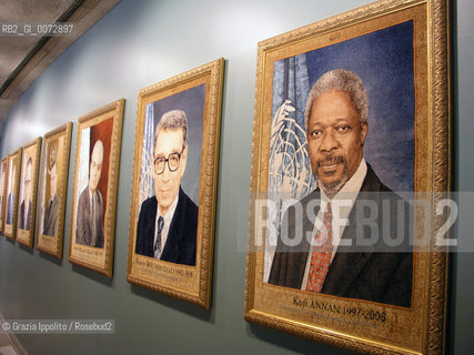 Images representing Presidents of different countries of the United Nations in New York ©Grazia Ippolito/Rosebud2